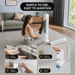 Tower Fan With Remote – 90° Oscillation, 36″ & 42″ - 7