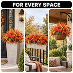 ARTIFICIAL FLOWERS FOR OUTDOORS – UV-RESISTANT FALL MIX - 7