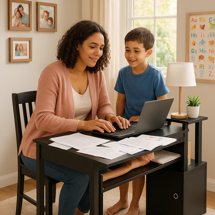 CompactMax Pro Space-Saving Computer Desk – Black