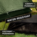 2-4 PERSON LIGHTWEIGHT BACKPACKING DOME CAMPING TENTS - 7