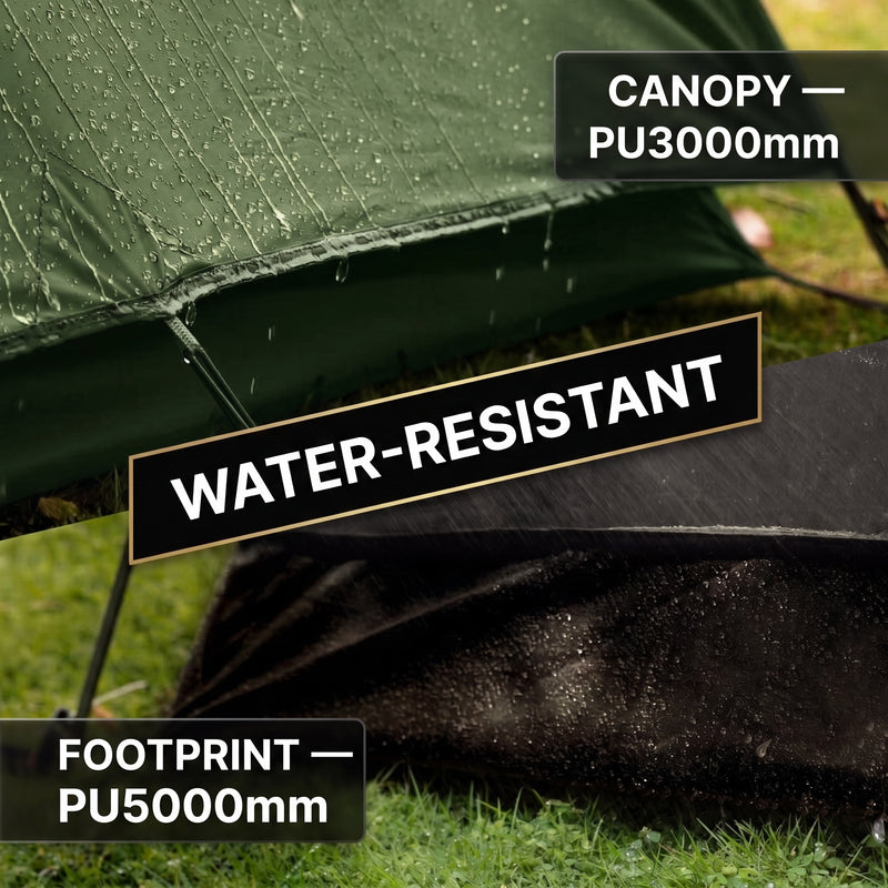 2-4 PERSON LIGHTWEIGHT BACKPACKING DOME CAMPING TENTS - 7