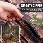 Hunting Tree Stand Blinds Cover 142" x 35" Extra Large Camouflage Universal Tree Stand Blinds Realistic Forest Camo Treestand Cover with Zipper for Deer Elk Hunting, Frames Not Included - 7
