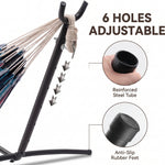 Double Hammock with Steel Stand – Indoor & Outdoor Comfort - 7