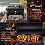 PORTABLE TABLETOP BBQ GRILL – CHARCOAL OUTDOOR GRILLS FOR CAMPING, PATIO, BEACH & BACKYARD - 7