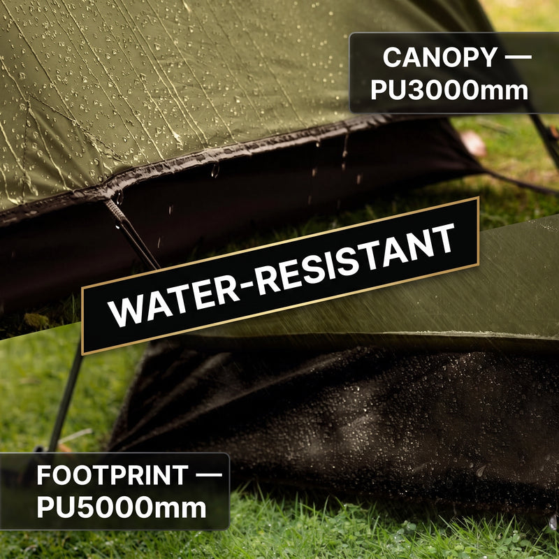 2-4 PERSON LIGHTWEIGHT BACKPACKING DOME CAMPING TENTS - 7
