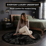Faux Sheepskin Rug – Ultra Soft Fluffy Area Rug | Trufairs - 7 (Add)