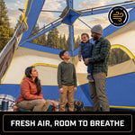 8–10 Person Instant Cabin Camping Tent with Room Divider - 7
