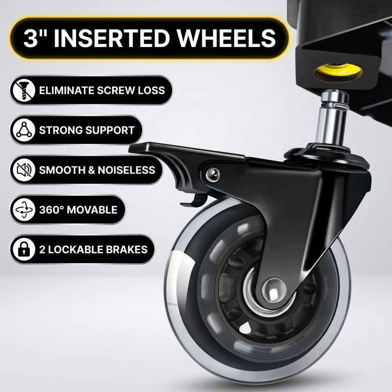 Big & Tall Mechanic Stool with Wheels | Trufairs - 7 (add)