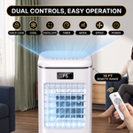 3-in-1 Evaporative Air Cooler Tower Fan with Remote Control - 7