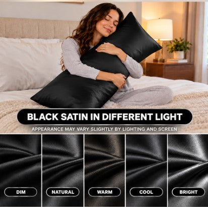 Body Pillowcase – Satin or Mulberry Silk, 20 x 54 in - 7