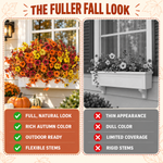 ARTIFICIAL FLOWERS FOR OUTDOORS – UV-RESISTANT FALL MIX - 7