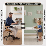 4 ft Adjustable Folding Camping Table - 7