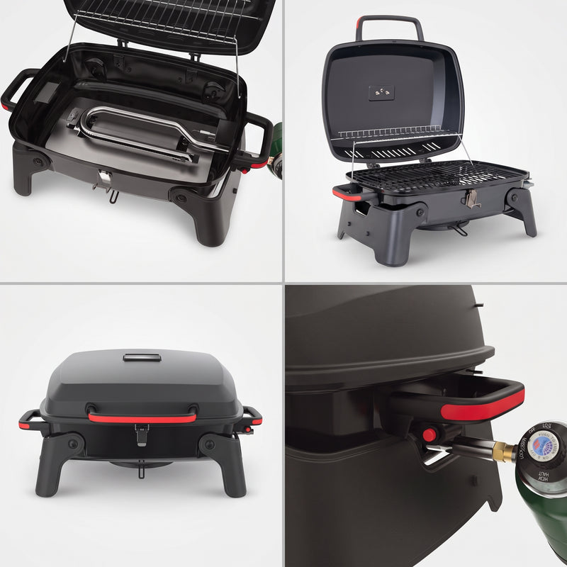 PORTABLE TABLETOP BBQ GRILL – CHARCOAL OUTDOOR GRILLS FOR CAMPING, PATIO, BEACH & BACKYARD - 7