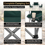 Outdoor 4-Piece Folding Chair and Table Set – Perfect for Camping and Picnics - 7