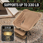 Ultralight Folding Camping Chair – Portable Outdoor High-Back Seat - 7