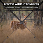 SucceBuy 270° & 360° See Through Pop Up Hunting Blind, 2-3 Person / 3-4 Person Ground Deer Blind with Carrying Bag, Portable Hunting Tent - 7