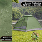 2-4 PERSON LIGHTWEIGHT BACKPACKING DOME CAMPING TENTS - 7