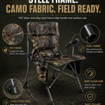 Portable Adjustable Hunting Chair with Swivel & Heated - 7
