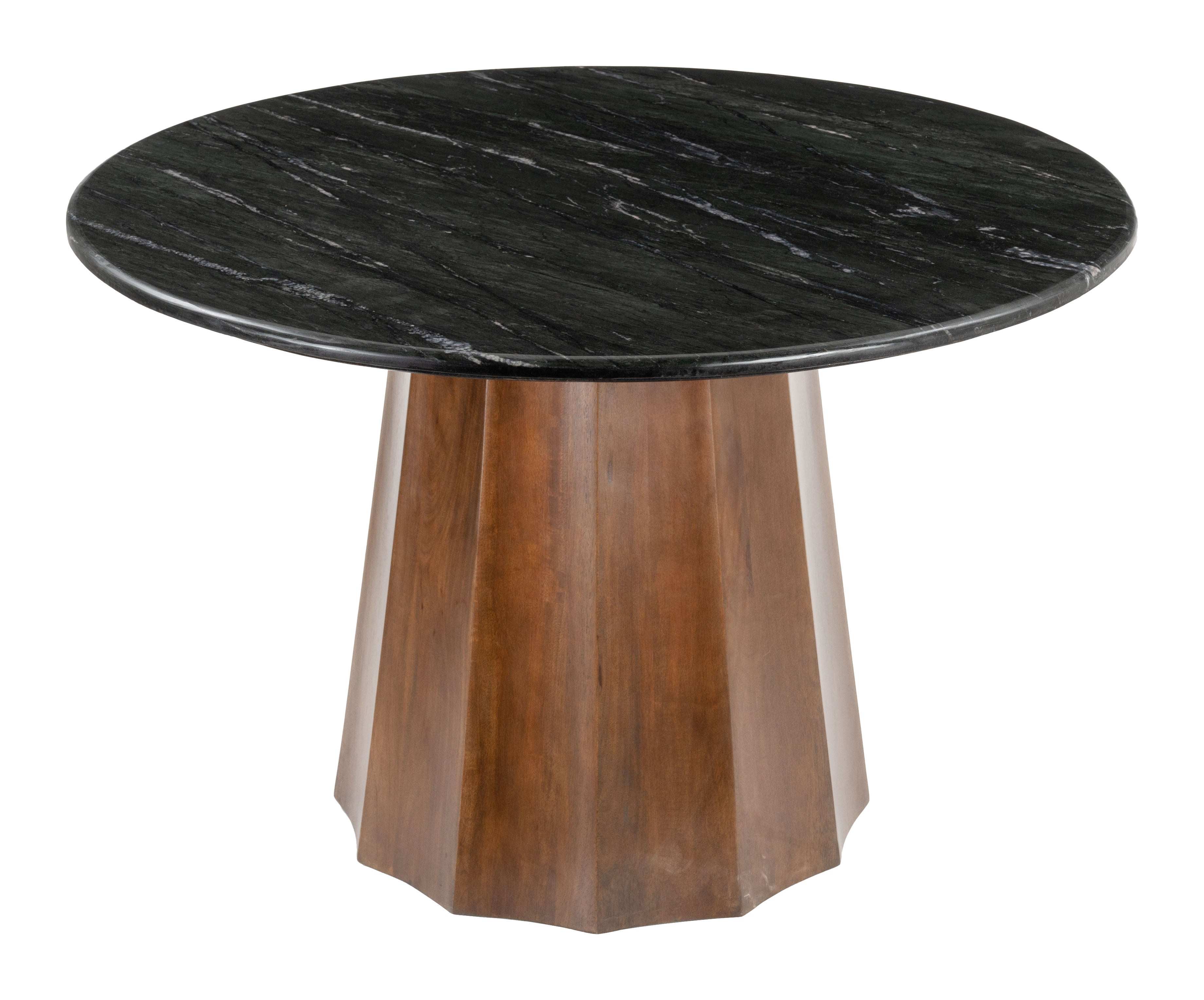 Aipe Dining Table Black & Brown