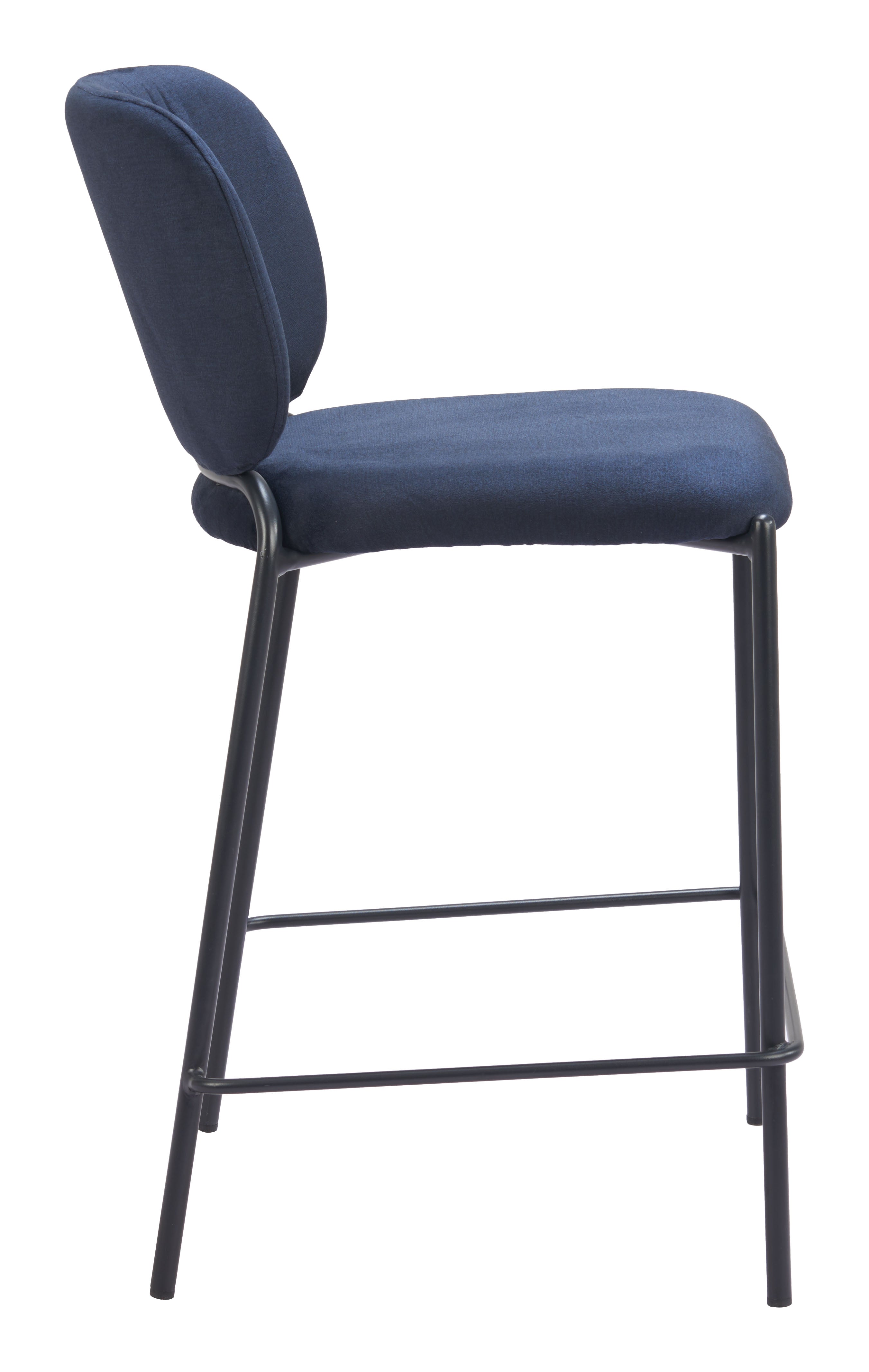 Plat Counter Stool Blue