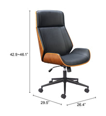 Flex High Back Office Chair Black