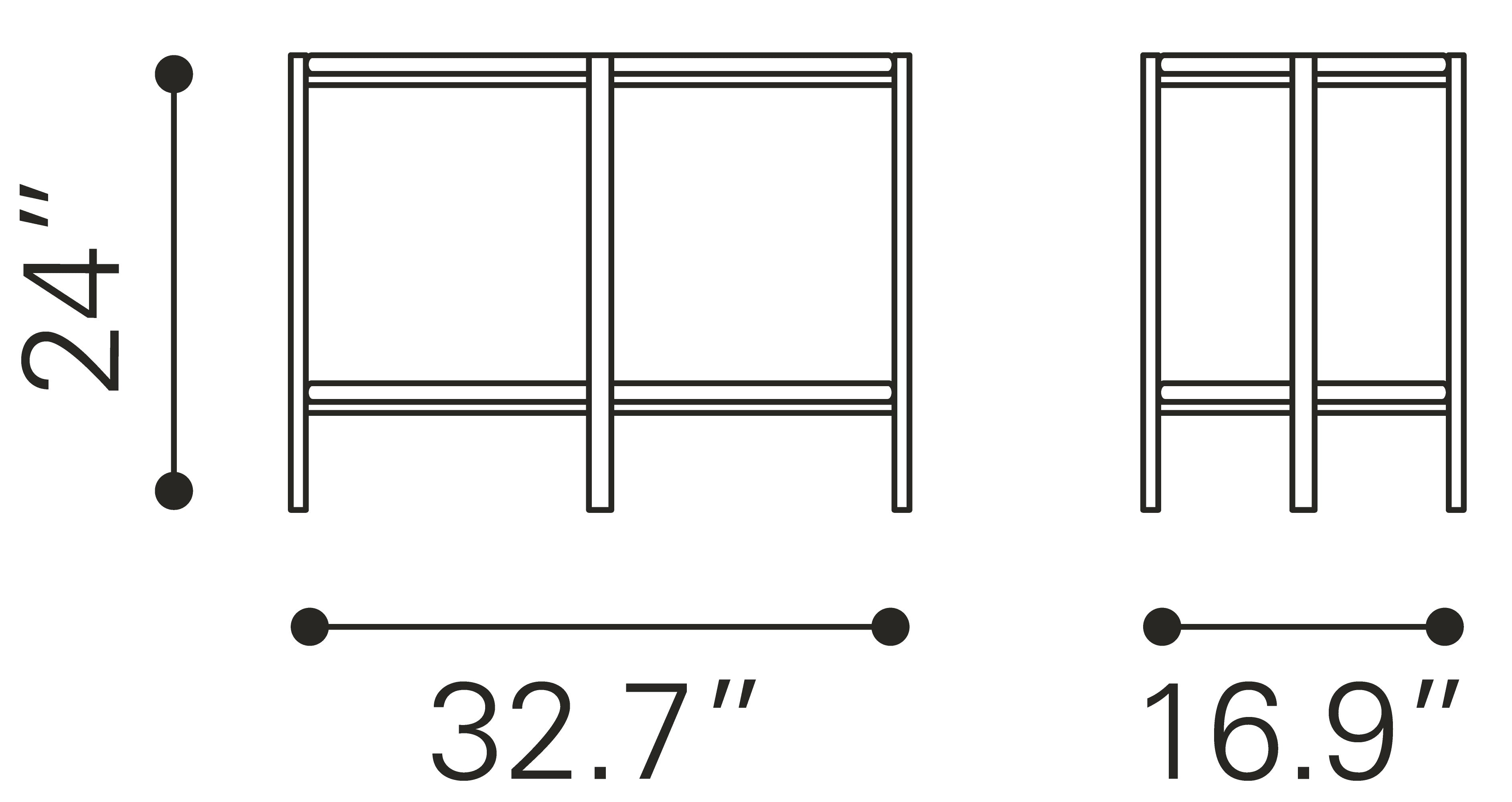 Benjamin Coffee Table Brass