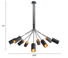 Ambition Ceiling Lamp Black