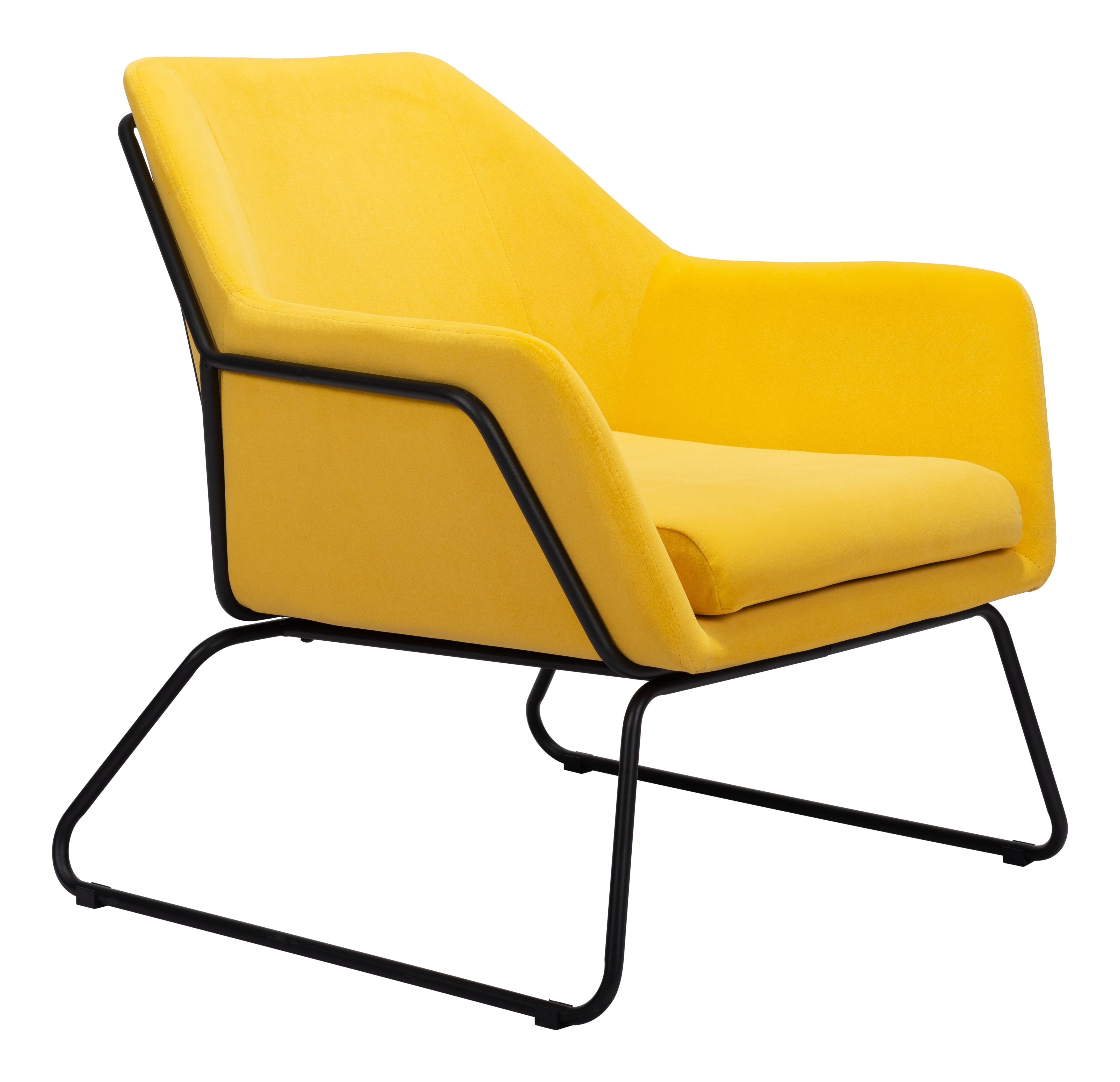 Jose Accent Chair Yellow