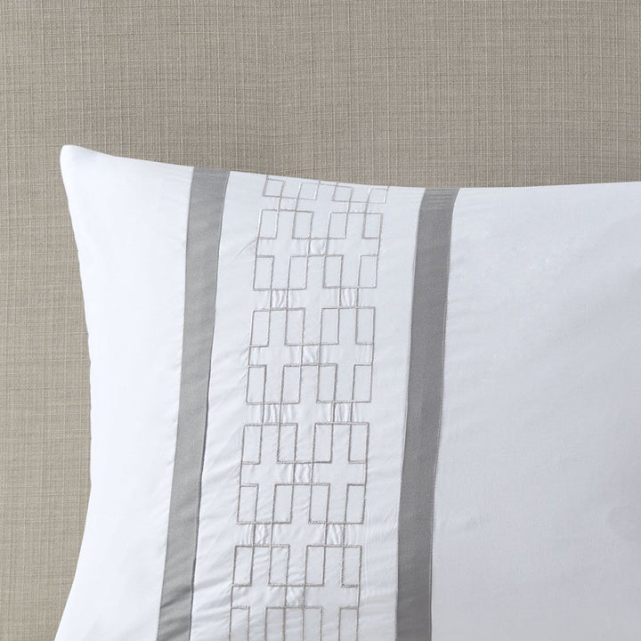 8-Piece Embroidered Comforter Set