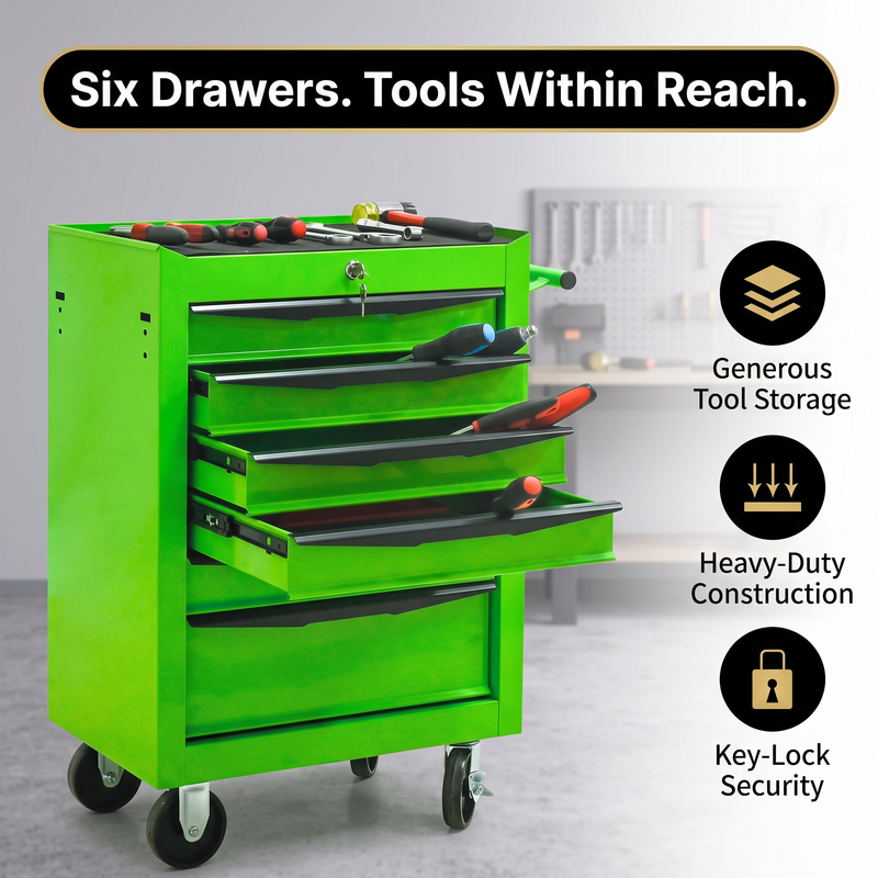 Portable Metal Tool Box Organizer – Compact & Large Options - 8.