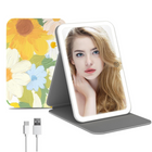 High brightness 80 LED makeup mirror for professional beauty and skincare routines