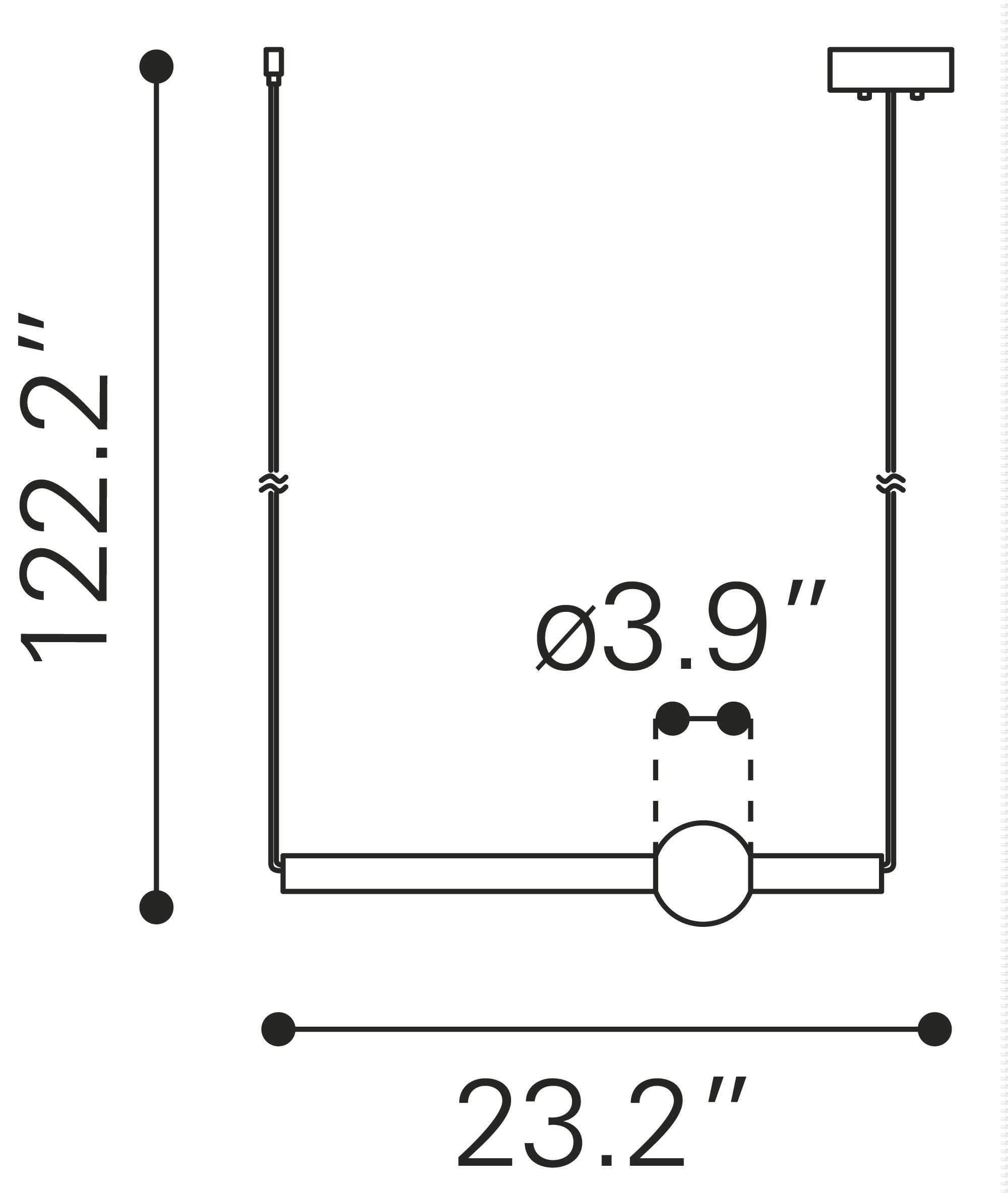 Adeo Ceiling Lamp Brass