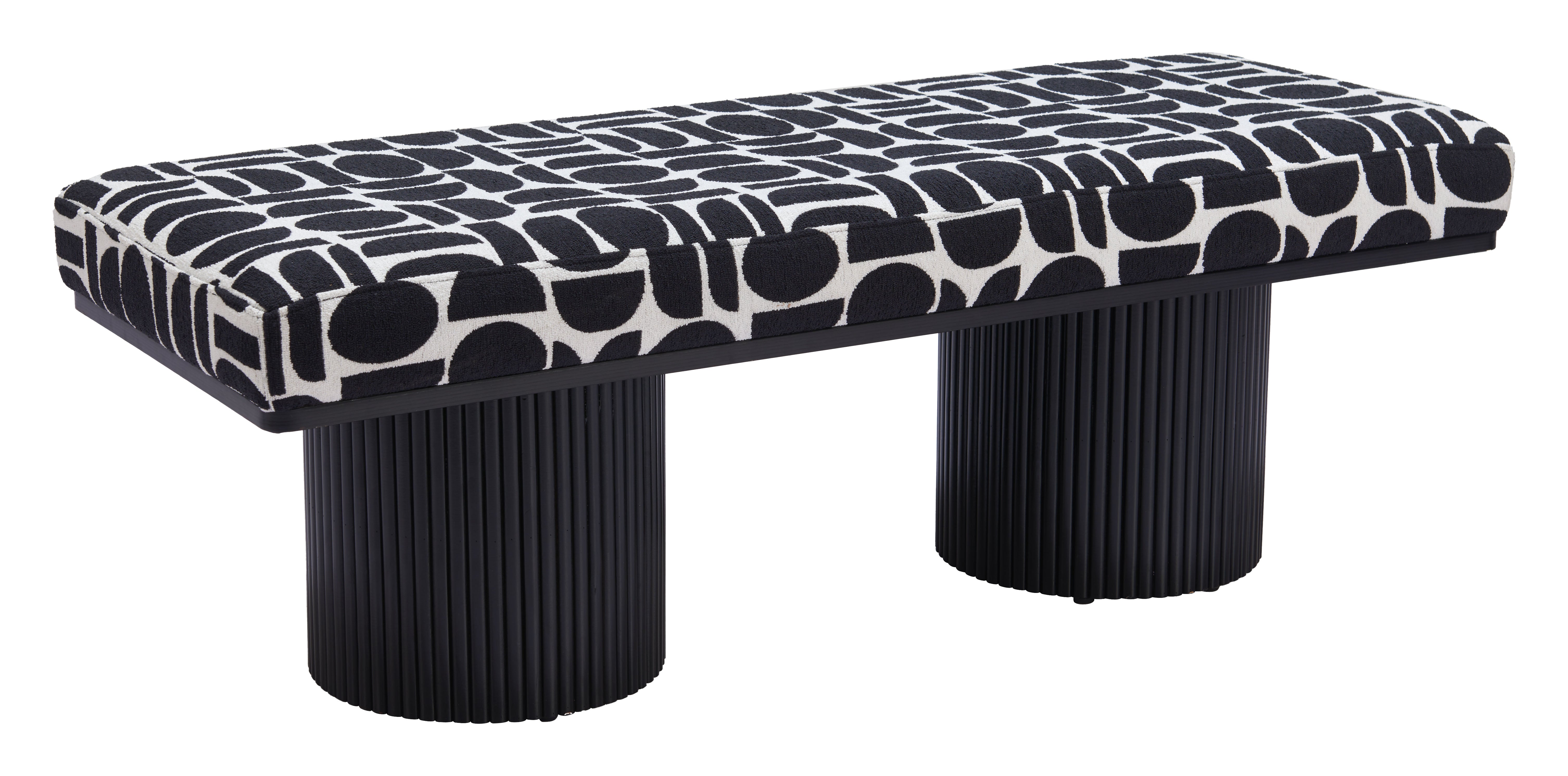 Botoia Bench Black & White