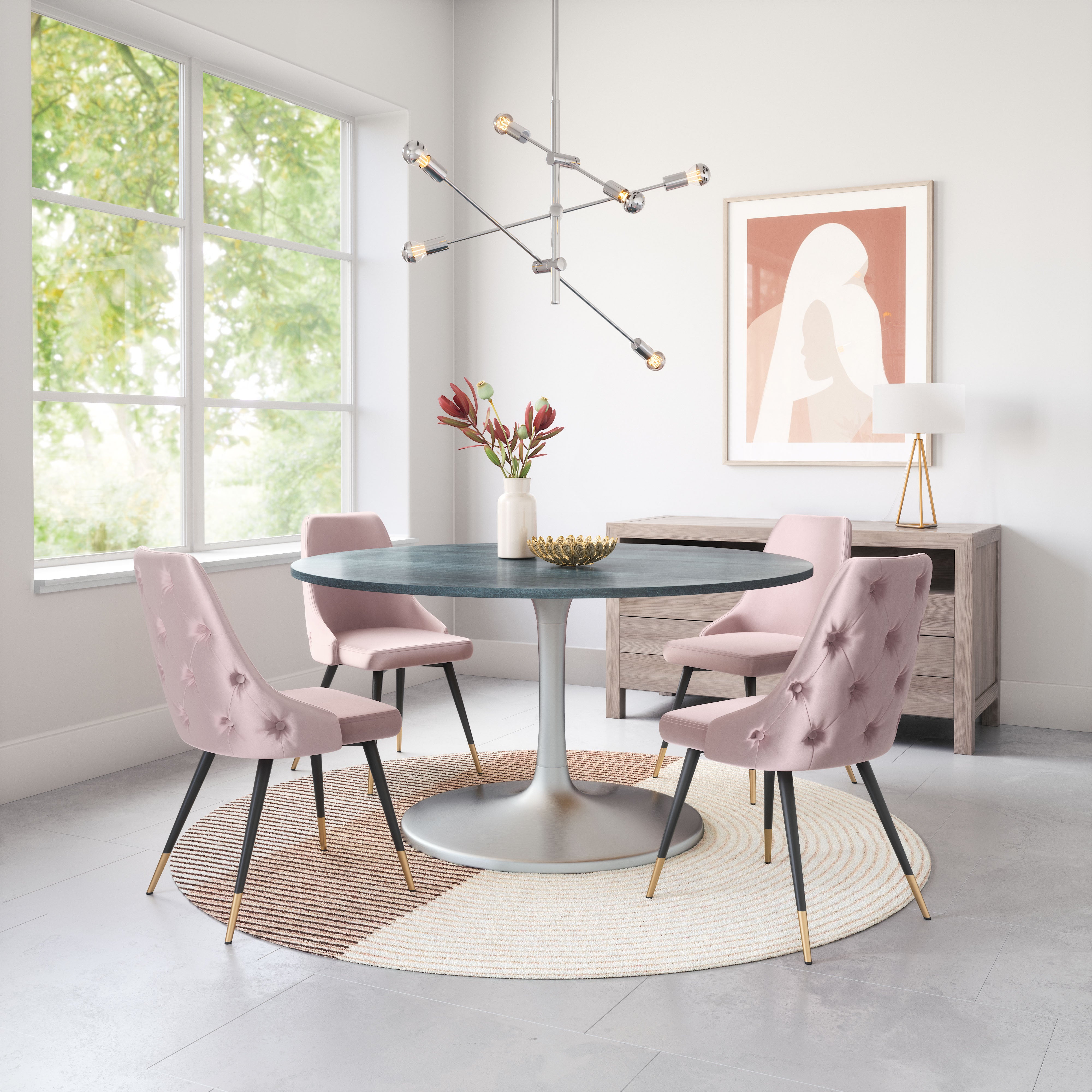 Piccolo Dining Chair Pink