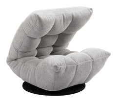 Down Go Swivel Chair Ash Gray