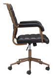 Auction Office Chair Vintage Black