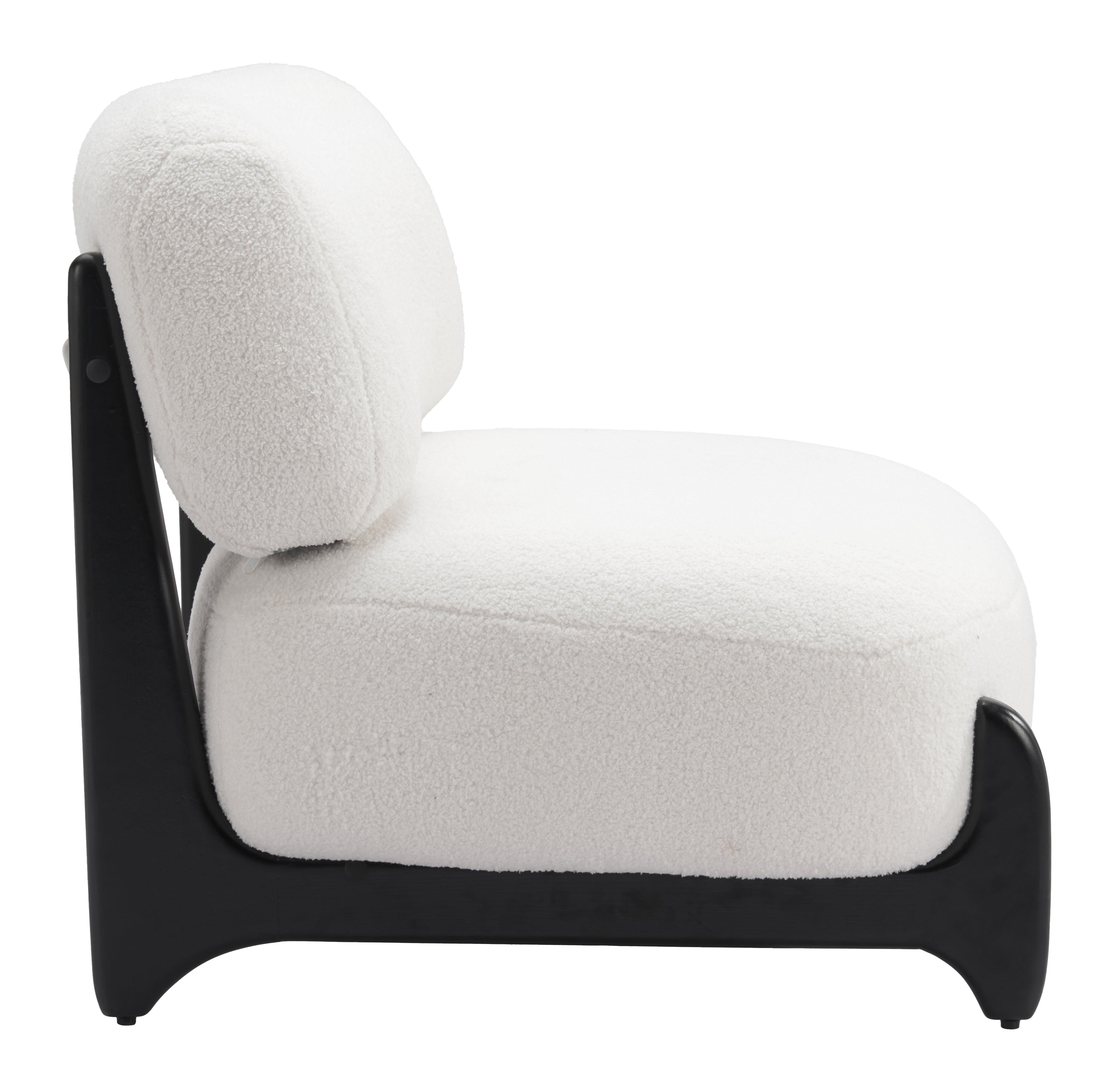 Bombo Accent Chair White