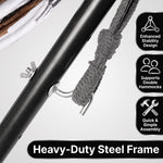 Double Hammock with Steel Stand – Indoor & Outdoor Comfort - 8