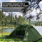 2-4 PERSON LIGHTWEIGHT BACKPACKING DOME CAMPING TENTS - 8