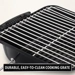PORTABLE TABLETOP BBQ GRILL – CHARCOAL OUTDOOR GRILLS FOR CAMPING, PATIO, BEACH & BACKYARD - 8