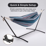 Double Hammock with Steel Stand – Indoor & Outdoor Comfort - 8