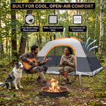 2-4 Person Dome And Cabin Camping Tents - 8