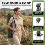 CAMPING CHAIRS – 2-PACK FOLDING CHAIRS WITH COOLER BAG - 8