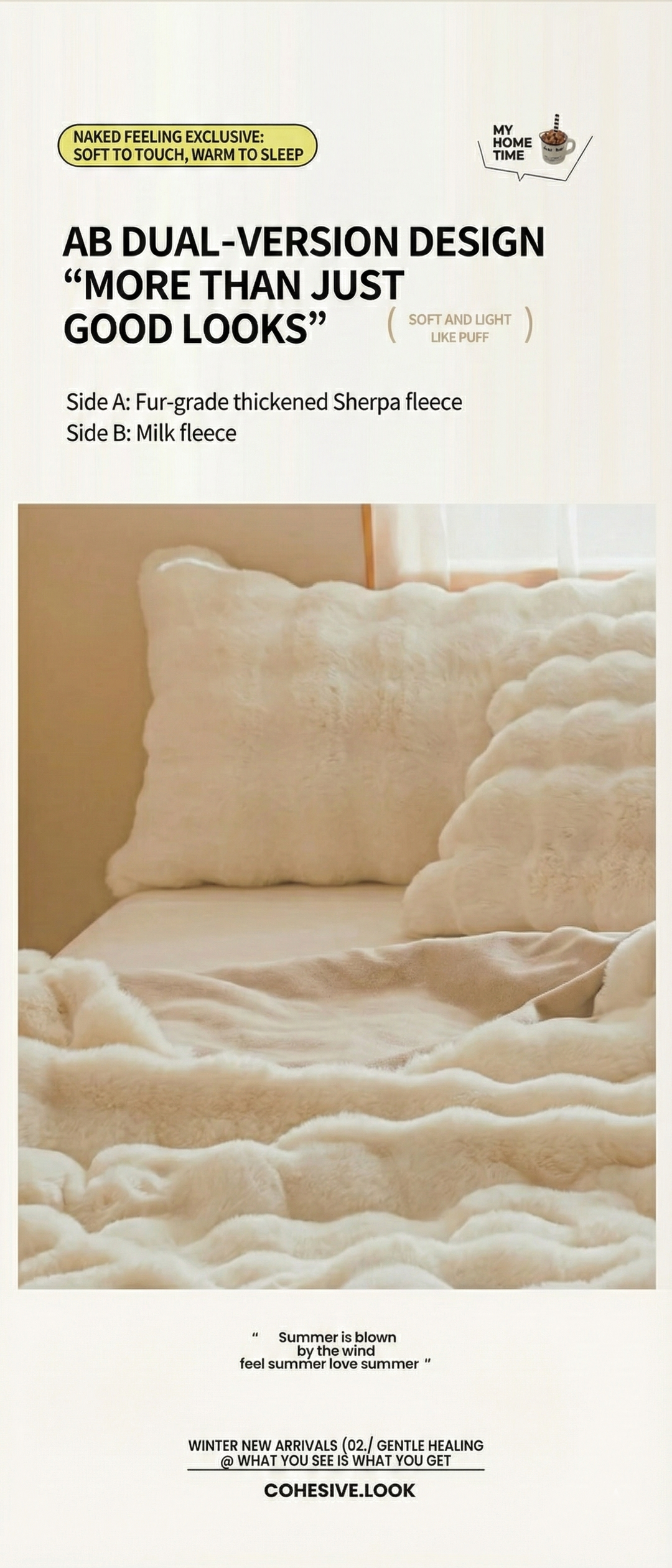 Ultra Soft Luxury Faux Rabbit Fur Blanket – Thick Winter Warm Throw for Bed & Couch | Trufairs