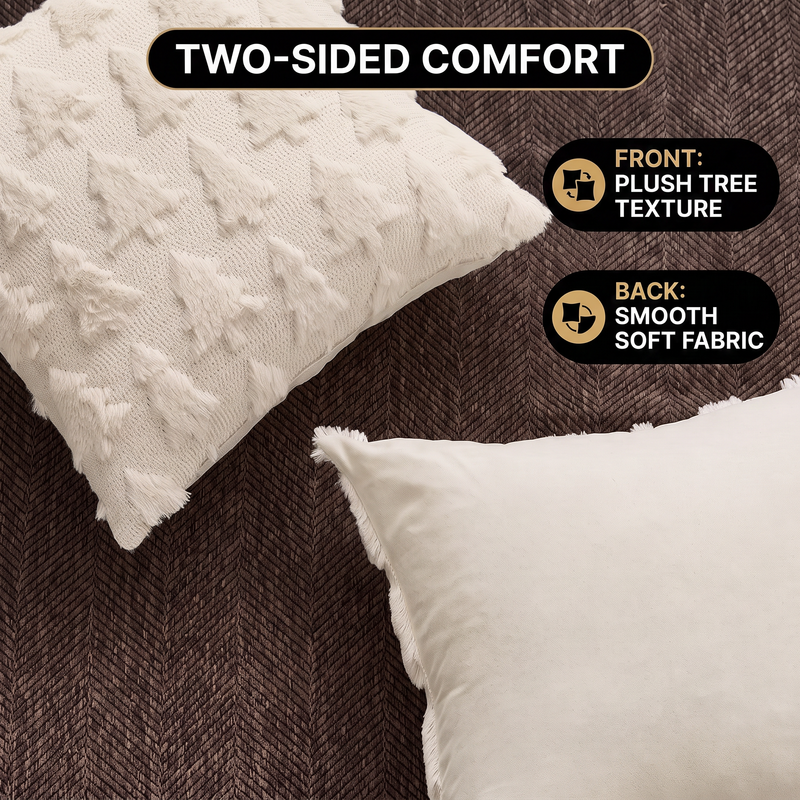 Christmas Pillow Covers 18x18 – Decorative Set of 2 - 8