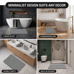 STONE BATH MAT – QUICK-DRY DIATOMACEOUS EARTH SHOWER MAT - 8