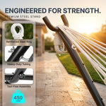 Double Hammock with Steel Stand – Indoor & Outdoor Comfort - 8