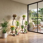 PLANT STAND WITH GROW LIGHTS – MULTI-TIER INDOOR SHELF - 8