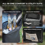 Heated & Standard Oversized Folding Camping Chair - 8