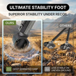360° Swivel Hunting Chair with Adjustable Legs & Rifle Rest – Portable Tripod Seat - 8